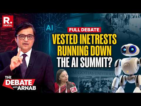 Deliberate Design To Rundown Delhi's AI Impact Summit? Big Debate With Arnab