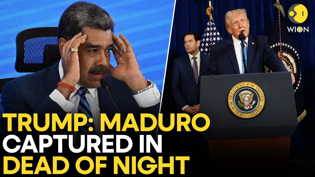 US–Venezuela Attack LIVE: Multiple Explosions Rock Caracas as Trump WARNS of Ground Strikes  | WION