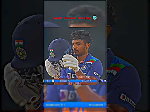 Sanju injury revenge 🥶🥵#shorts #shortvideo #shortsfeed #cricket #youtubeshorts