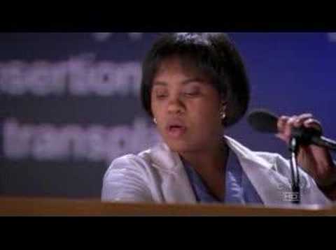 Greys Anatomy M&M meeting