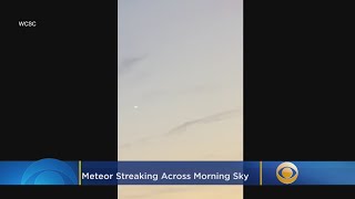 ‘WOW!’: Meteor Streaks Across Southeast Morning Sky