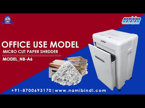 Micro Cut Paper Shredder  / NB-A6