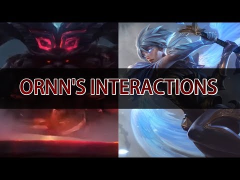 ► Ornn's Interactions Against Riven