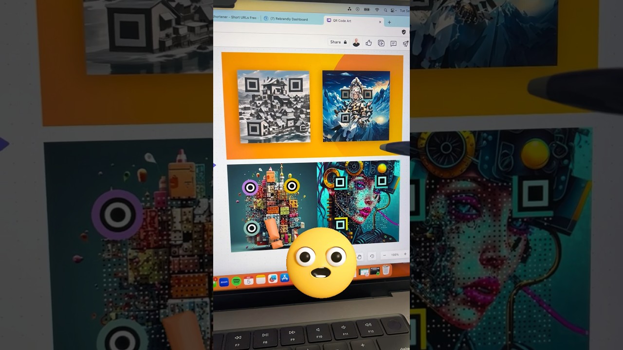 Make QR Code Art! 📱💻 #marketing #QR #QRCode #AI