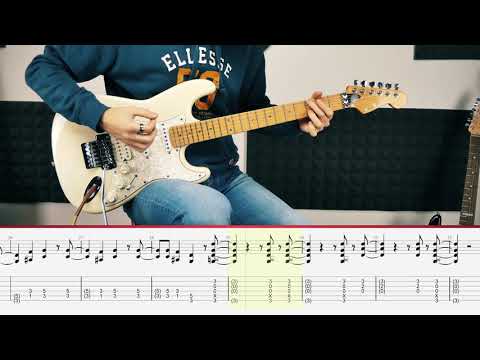 Kiss - Heaven's On Fire (Guitar Tutorial)