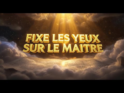 Fixe les yeux sur le Maître