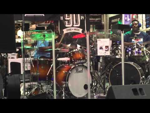 Double Drumming: Part II (clinic @ Sam Ash) Segdrick Marsh & Gray Barham