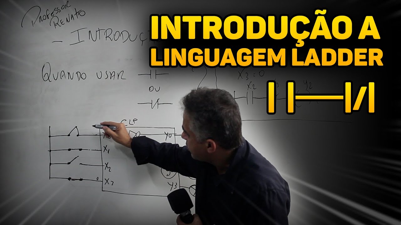 Introdução a Linguagem Ladder - Quando Usar Contatos Abertos e Fechados? #01