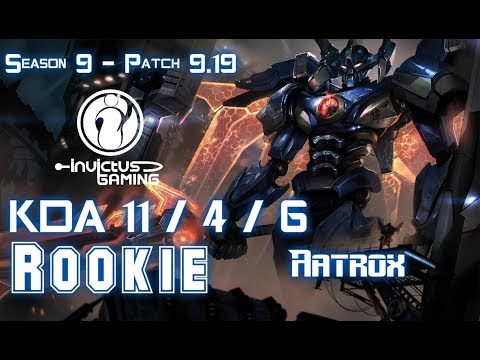 IG Rookie AATROX vs NOCTURNE Mid - Patch 9.19 KR Ranked