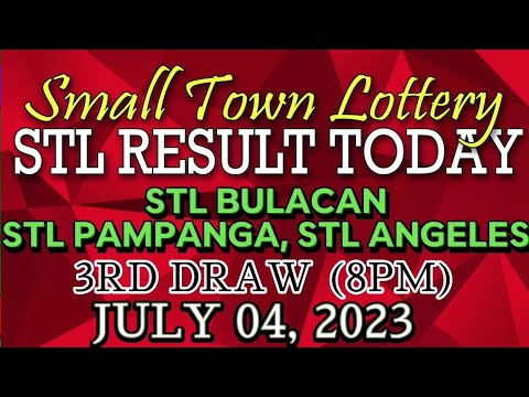 STL BULACAN, STL PAMPANGA, STL ANGELES 3RD DRAW 8PM RESULT TODAY DRAW JULY 04, 2023 #stlbulacan