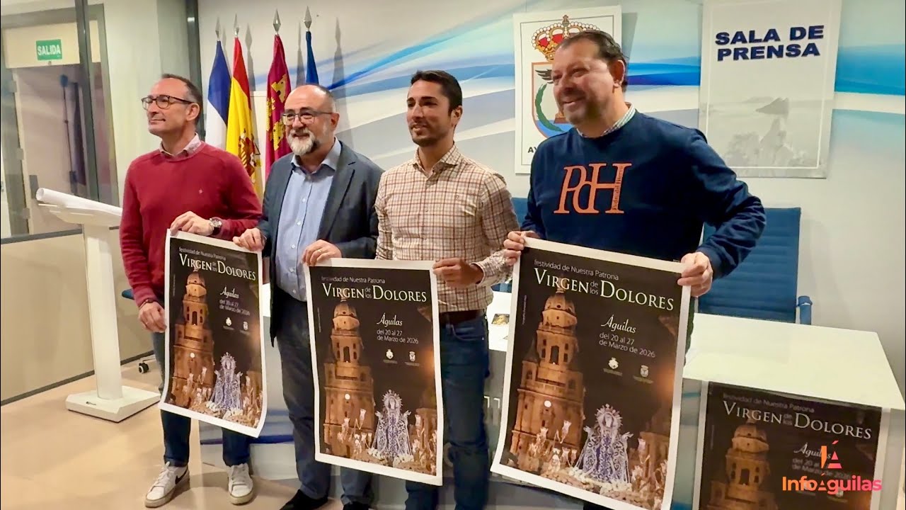 Águilas se prepara para vivir la festividad de su patrona, Ntra. Sra. Virgen de los Dolores