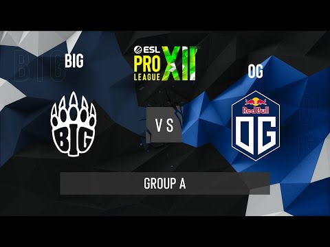 CS:GO - BIG vs. OG  [Inferno] Map 1 - ESL Pro League Season 12 - Group A - EU