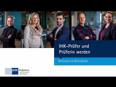 IHK-Prüfer werden