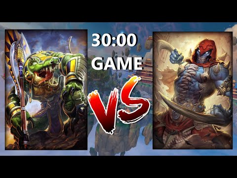 SOBEK VS LATE GAME BAKASURA AND A DOUBLE FEATURE! - Grandmasters Ranked 1v1 Duel - SMITE