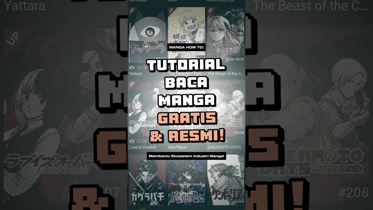 Layanan Baca Manga Gratis, Rutin Update, dan FULL HD! 👀 #manga #mangaplus #bacamanga #anime