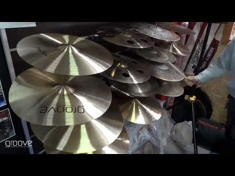 Demo-Tour of Groove Cymbals Chinas, Rides, Effects and Crashes - PART III