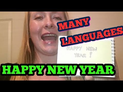 Wishing happy new year in many languages!