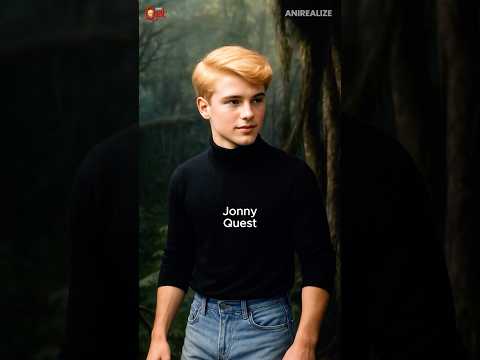 Jonny Quest Characters in REAL LIFE?! 🤯 | AI Reimagined Classic! #reallife  #animeinreallife
