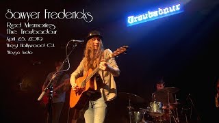 Sawyer Fredericks Red Memories The Troubadour April 28, 2019