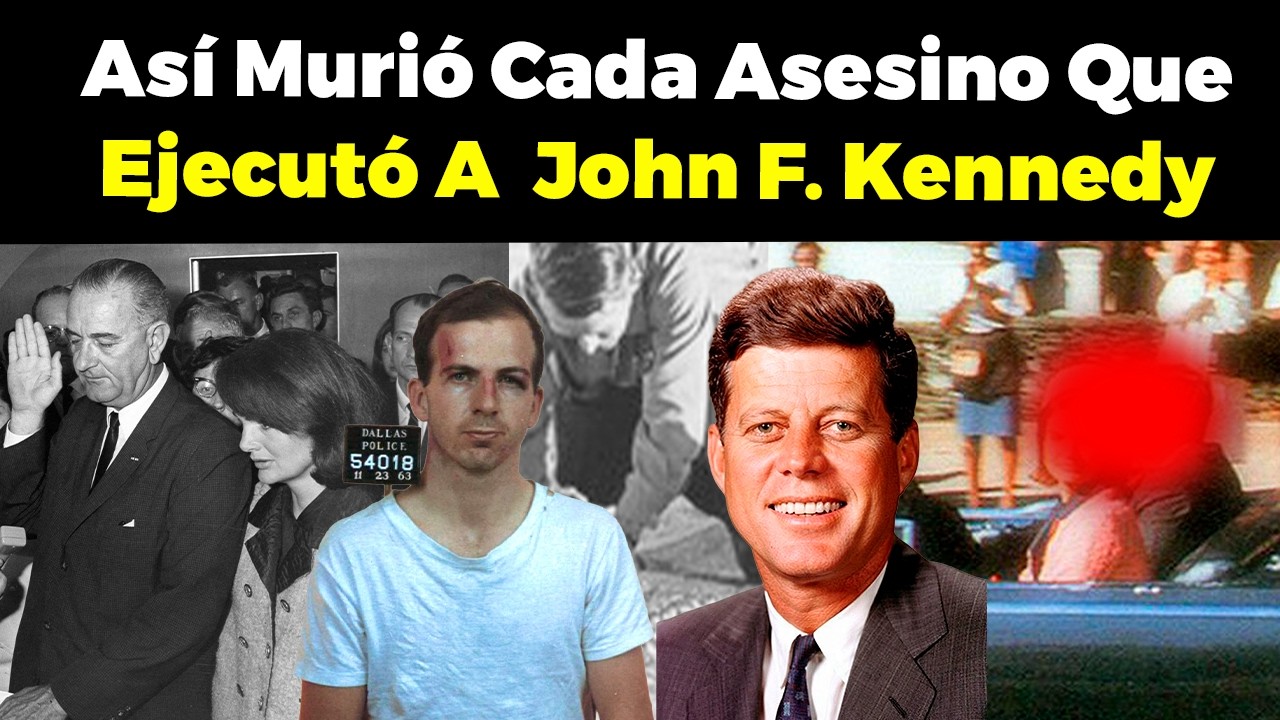 Así murió cada Asesino que EJECUTÓ a John F. Kennedy  | La Venganza