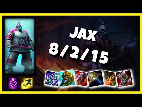 Jax vs Camille KOREAN Challenger TOP (8/2/15) Gameplay Replay - Patch 10.23