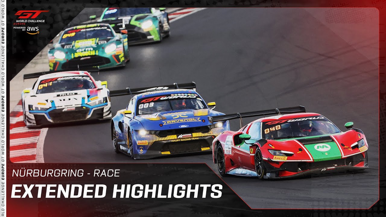 Extended Highlights | Race | Nürburgring 2025  | GT World Challenge Europe powered by AWS