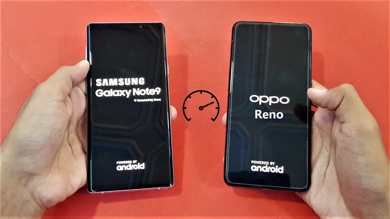Oppo Reno vs Samsung Galaxy Note 9 - Speed Test!