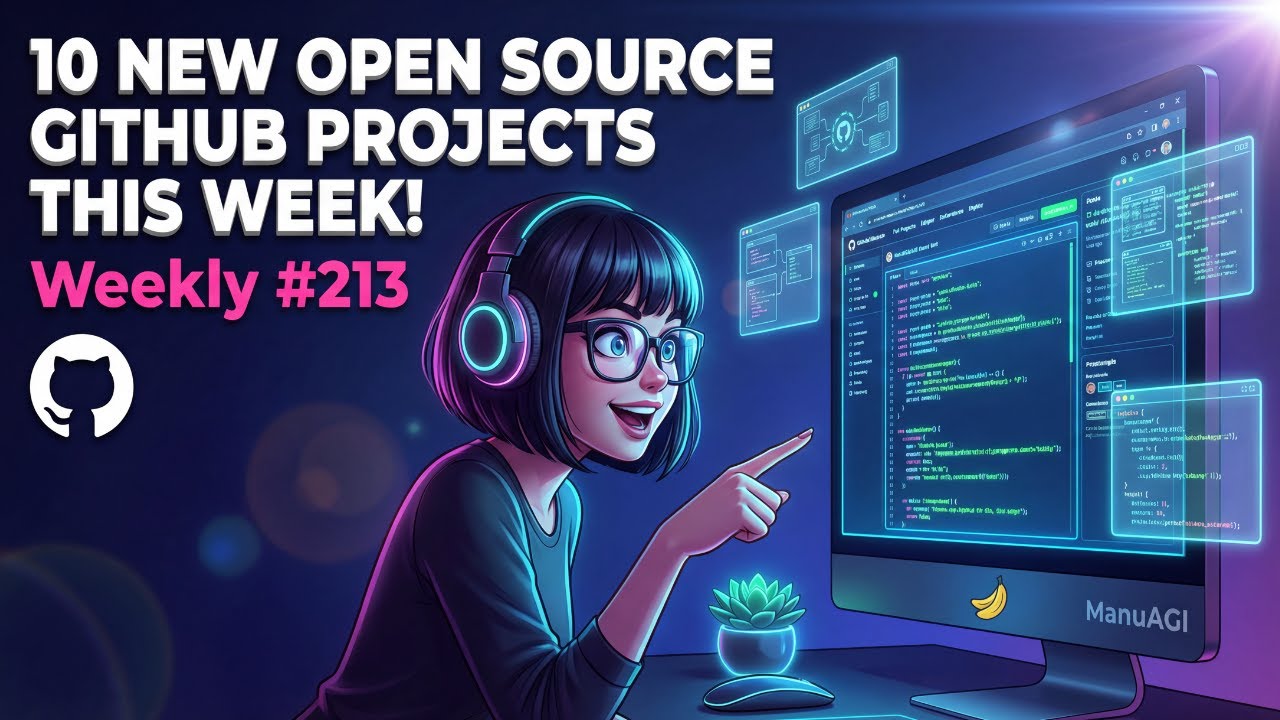 Top Trending GitHub Projects This Week: Speech, Code Assistants & No-Code Apps #213