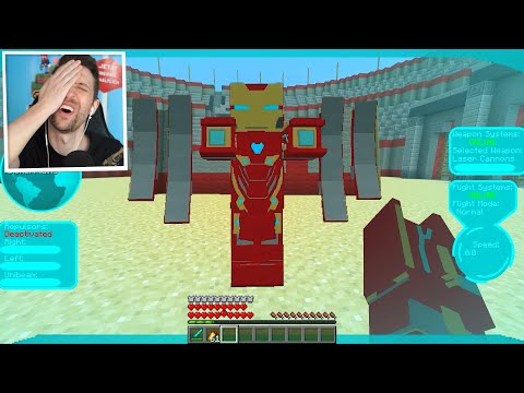 MY ARMOR makes me SUPER STRONG!  (Minecraft)