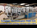 Schober Technologies RSM 520 Inmould label cutting machine with robot for sale