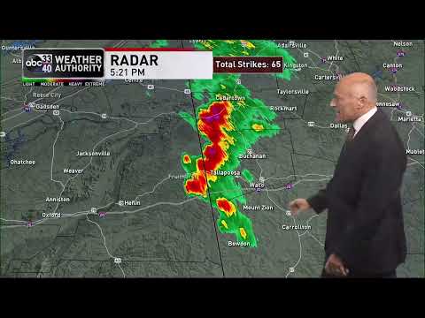 ABC 33/40 News Evening Weather Update - Monday, June 6, 2022
