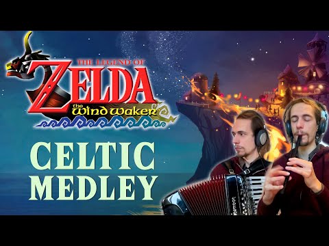 Zelda: Wind Waker - Celtic Medley incl Windfall, Outset, Title, Great Sea! HYRULE HIGHLANDS II