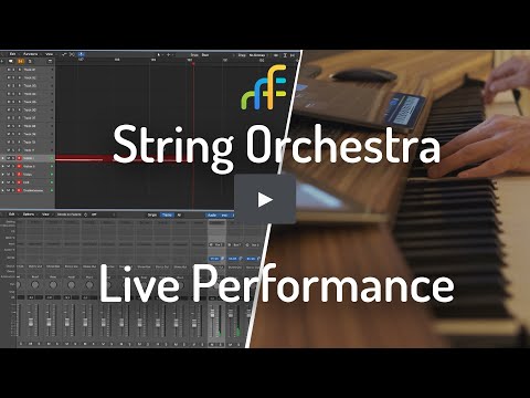 "Afternoon Poem" - Performing Live with the SWAM Strings Template