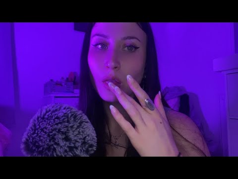 ASMR spit painting on your face // wet mouth sounds 🎨