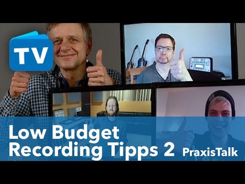 Low Budget Home Studio & Recording Tipps Teil 2 PraxisTalk