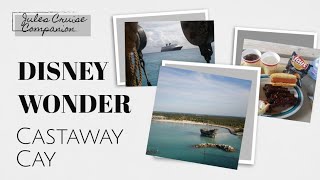 Disney Cruise Line Private Island Castaway Cay@julescruisecompanion Wonder is coming to Australia