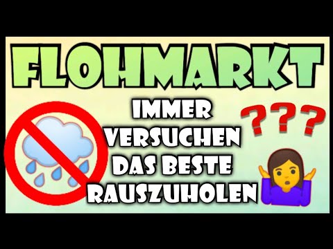 ☔ FLOHMARKT immer versuchen das BESTE rauszuholen | RESELLING AUSBEUTE & EBAY Preise 🤷‍♀️