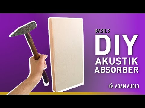 DIY Akustik-Absorber – wie du sie selber bauen kannst!