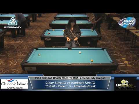 Kimberly Kirk vs Cindy Sliva - 2016 CWO 10 Ball
