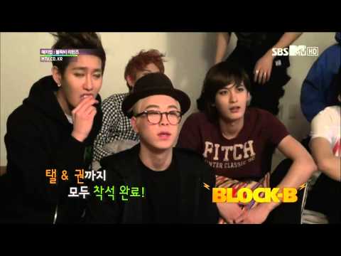 MTV Match Up Ep 3 [CUT] - Block B watches Match Up