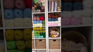 I Moved My Craft Room… and It’s SO Much Better! #craftroomtour #craftroommakeover  #crochet