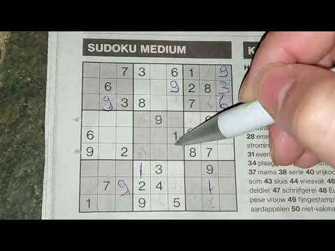 And All The 9's Are Used I Can See. Yeah! (#451) Medium Sudoku puzzle. 02-24-2020