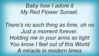 M People - Red Flower Sunset Lyrics