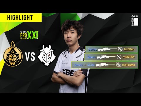 Гайхалтай comeback! Гайхалтай төгсгөл - The MongolZ vs G2 - EPL S21