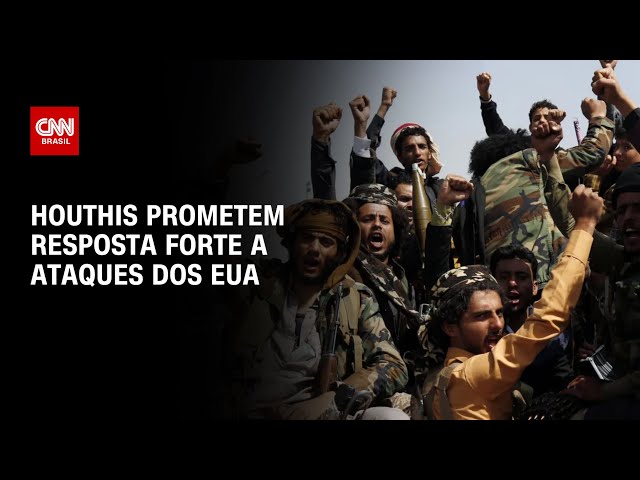 Houthis prometem resposta forte aos ataques dos EUA |  Horário nobre da CNN