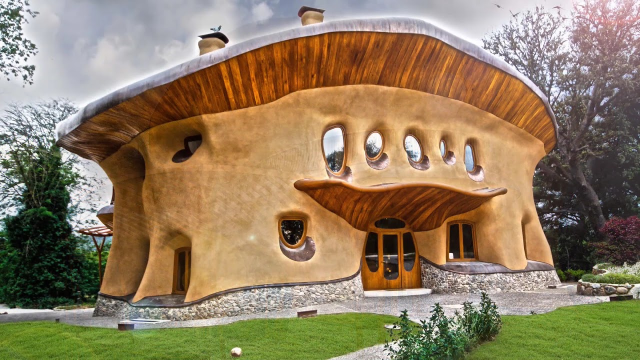 Organic architecture, works of architect Oldrich Hozman