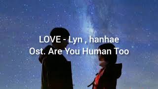 Love - Lyn, hanhae (Easy Lyric)