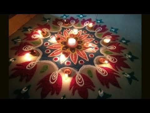 Rangoli Designs for Diwali Easy & Simple/Diwali Special/art my passion 15 Video