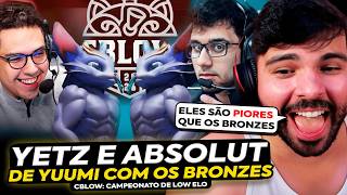 🚨 ABSOLUT x YETZ DE YUUMI NO CBLOW! QUEM CONSEGUE CARREGAR OS BRONZES? MINERVA REAGE