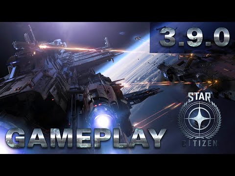 Star Citizen 3.9.0 - New Microtech beautiful location - No wipe